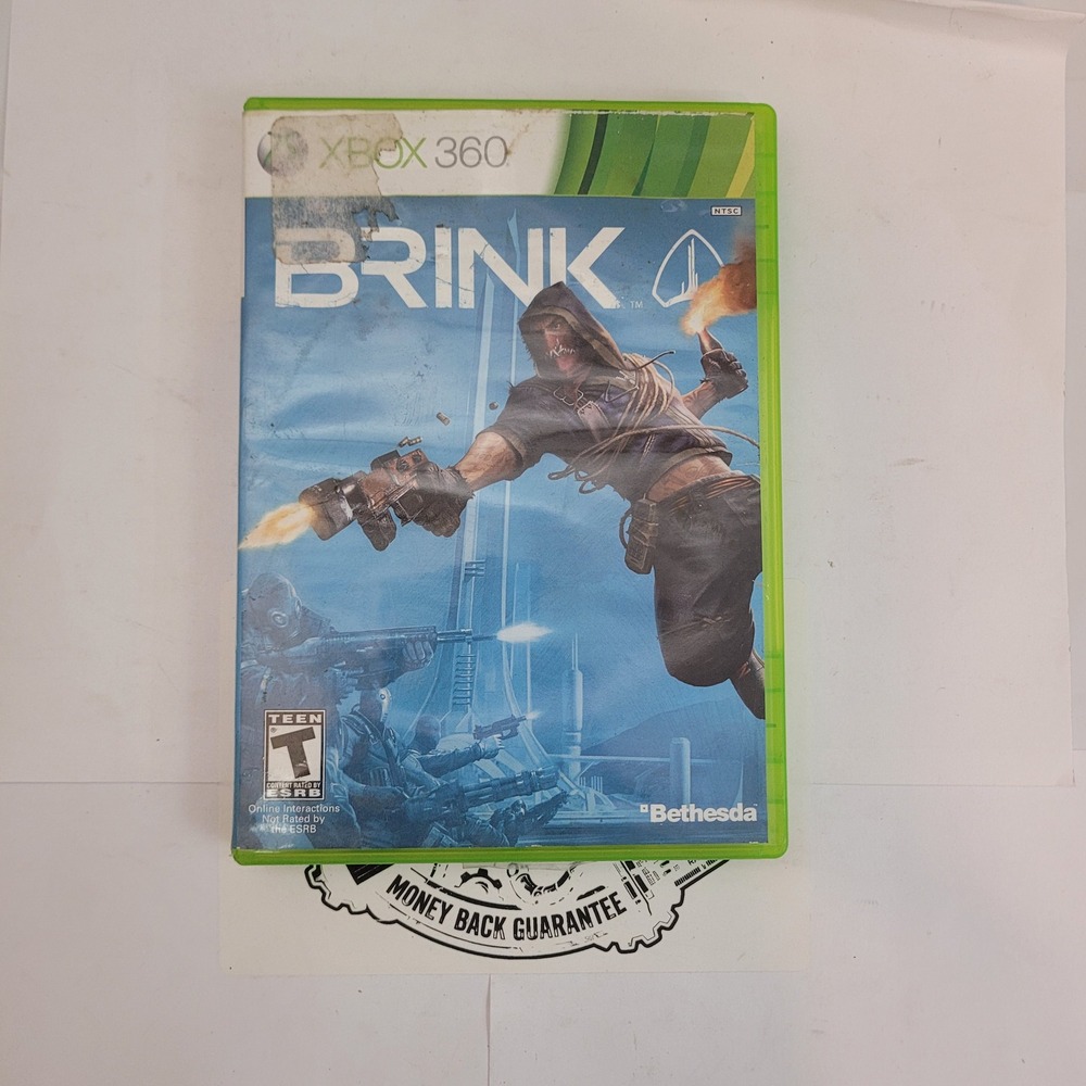 Bethesda Brink Xbox 360 Video Game First-Person Shooter SMART System